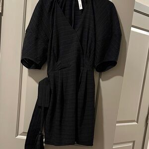 Mango Puff Sleeves dress